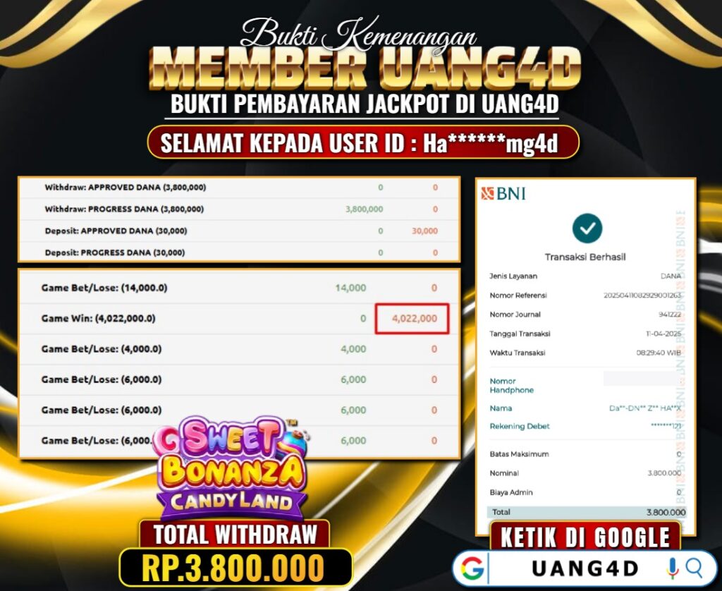 JACKPOT Live Games PP-Sweet Bonanza Candyland