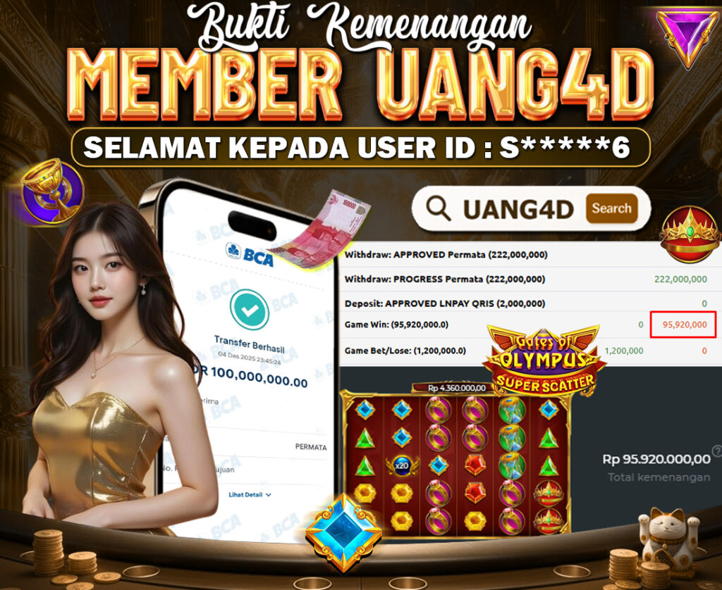 JACKPOT SLOT GATES OF OLYMPUS SUPER SCETER